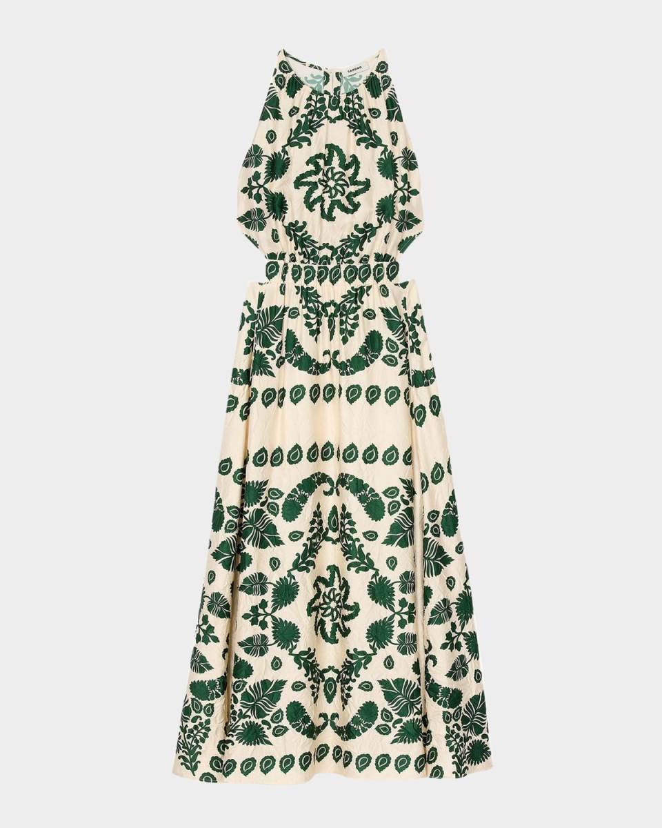 Hyeres Floral Midi Dress